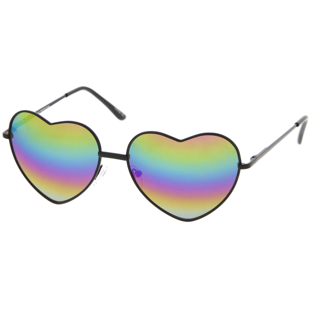 Black / Rainbow Mirror