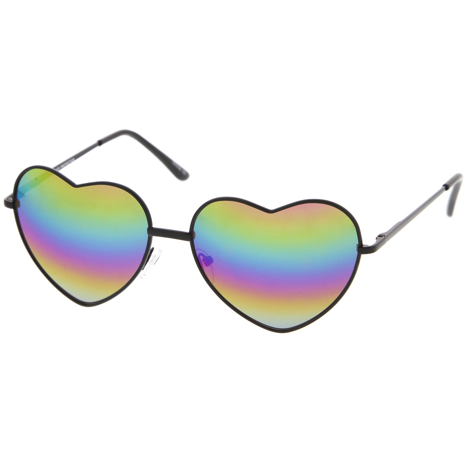 Black / Rainbow Mirror