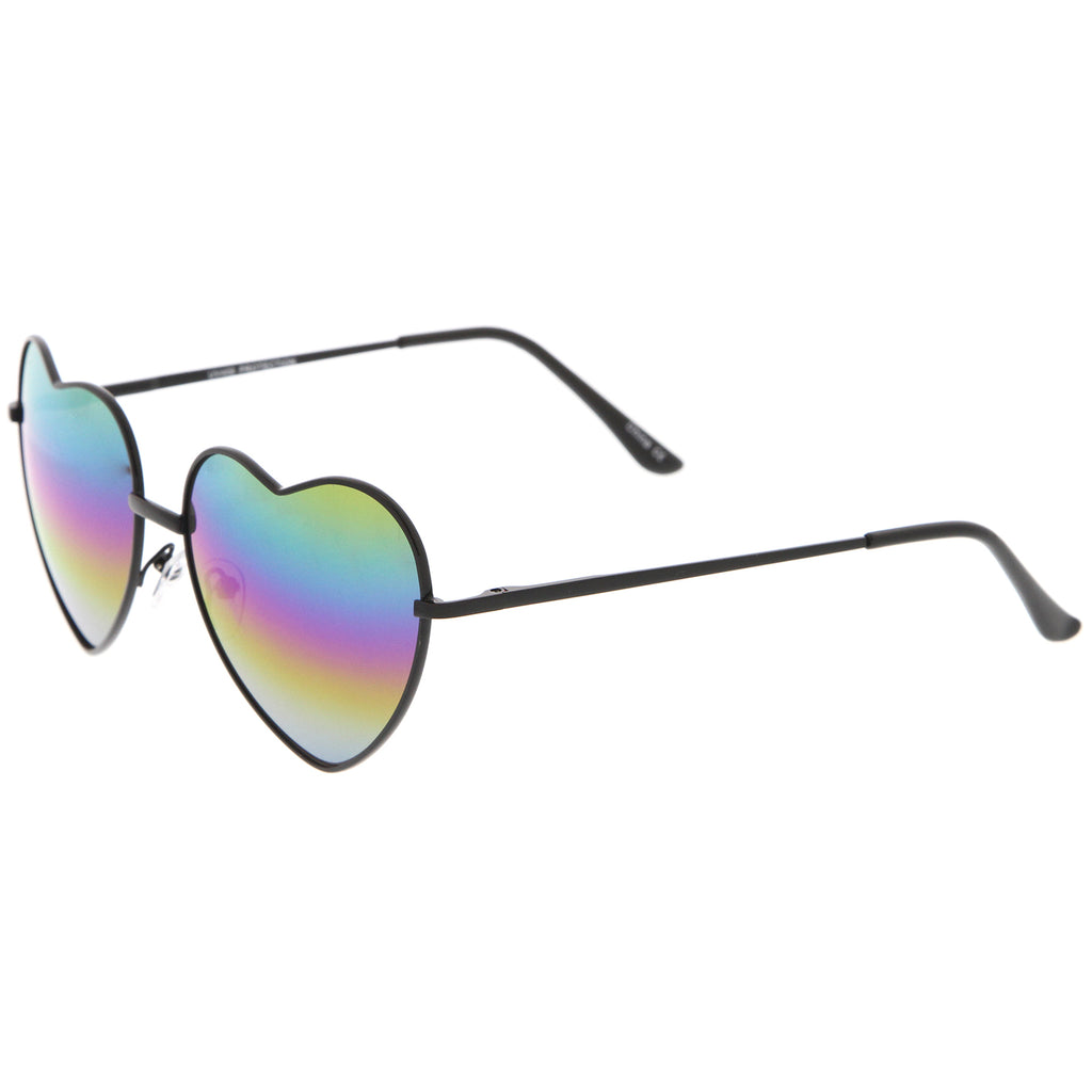 Black / Rainbow Mirror