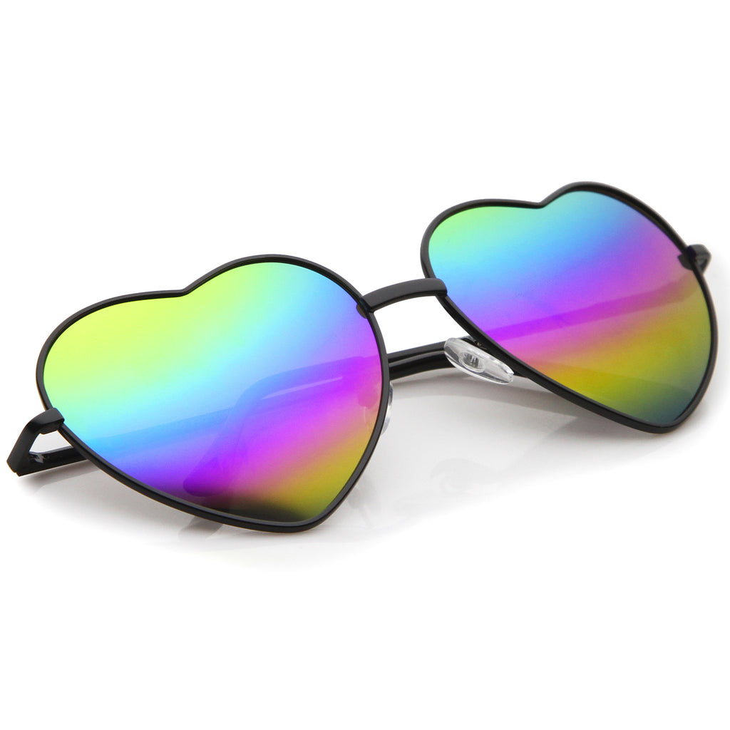 Black / Rainbow Mirror