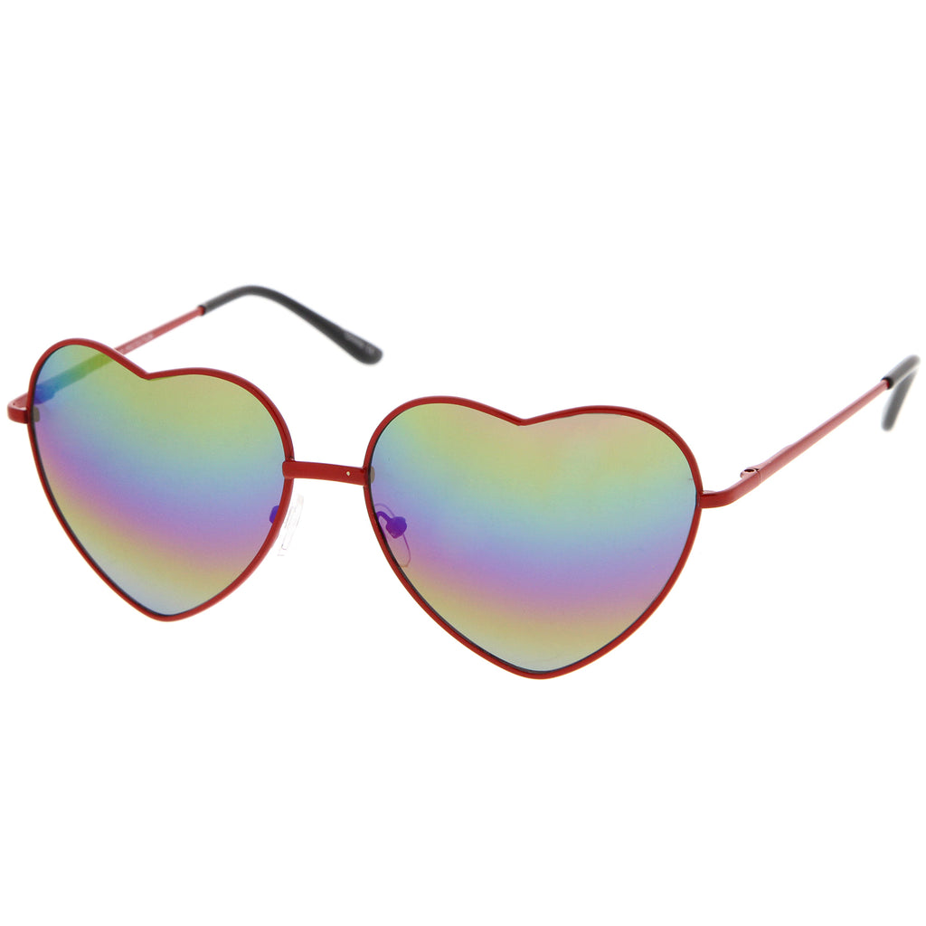 Red / Rainbow Mirror