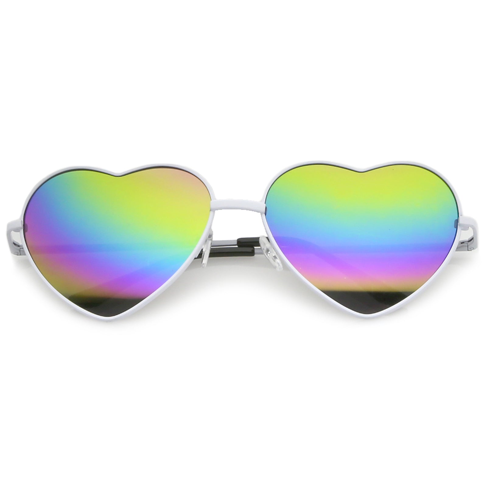 White / Rainbow Mirror