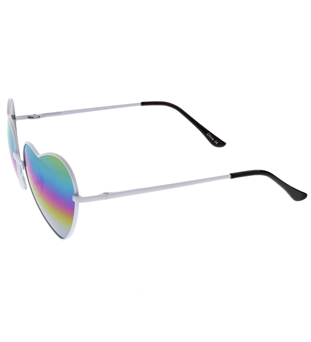 White / Rainbow Mirror