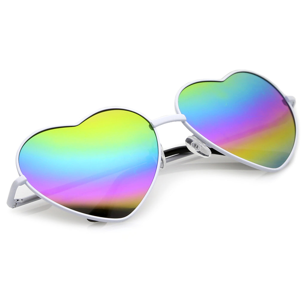 White / Rainbow Mirror