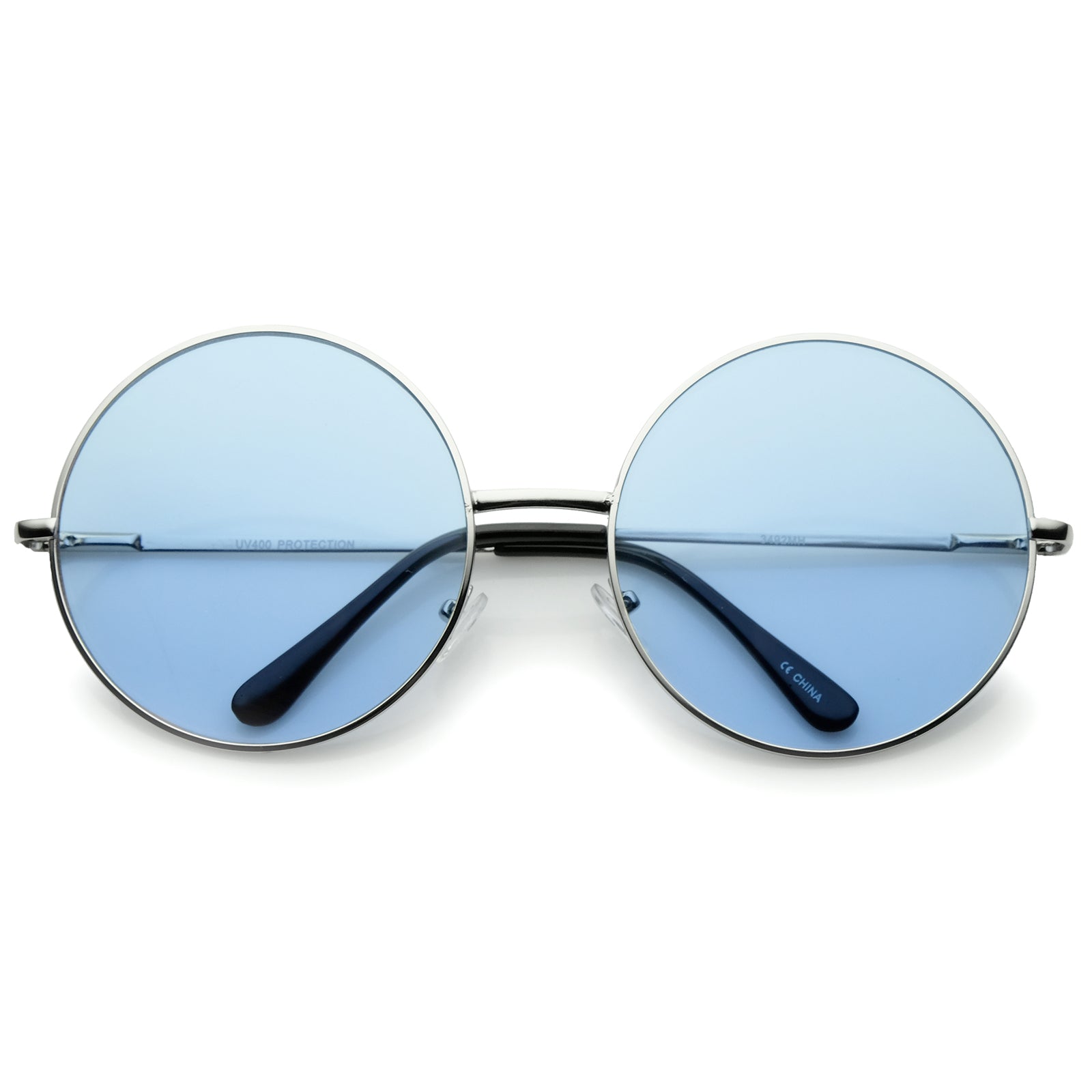 Silver / Blue