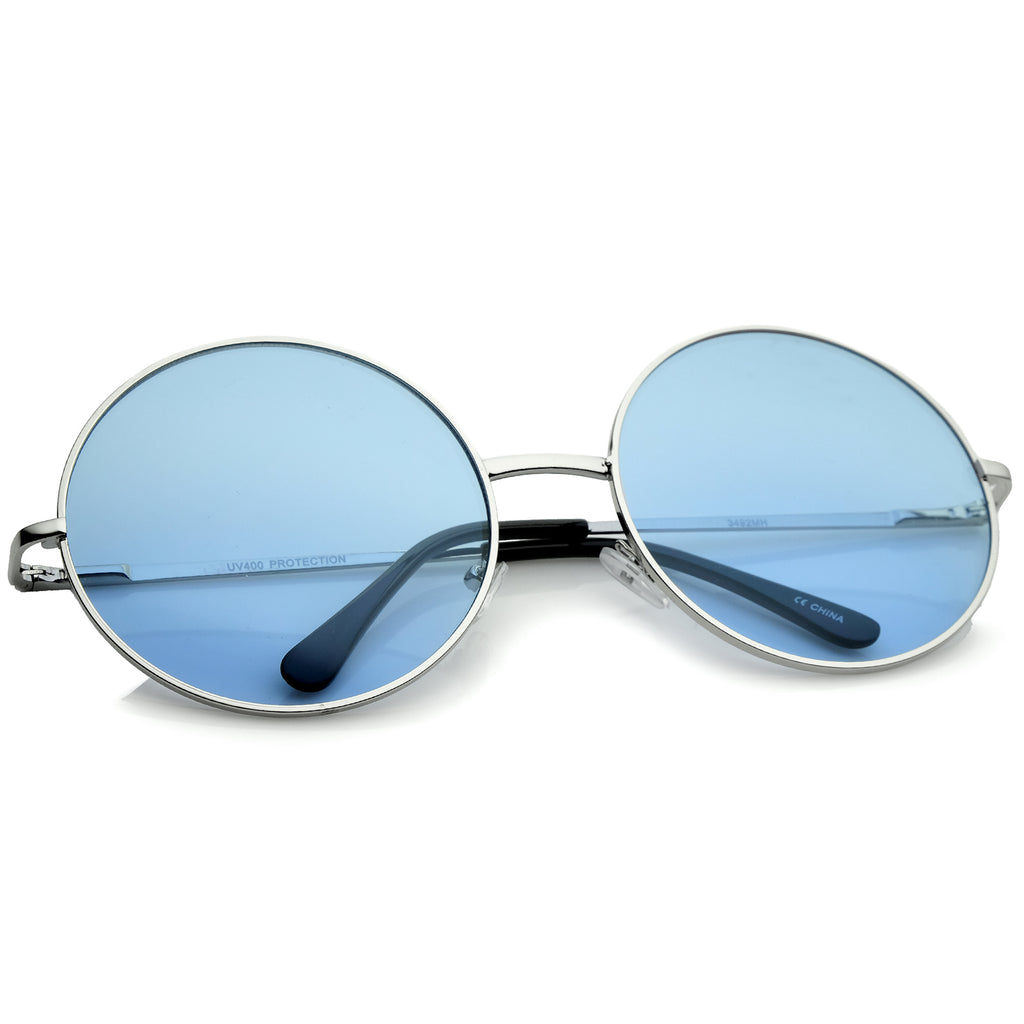Silver / Blue