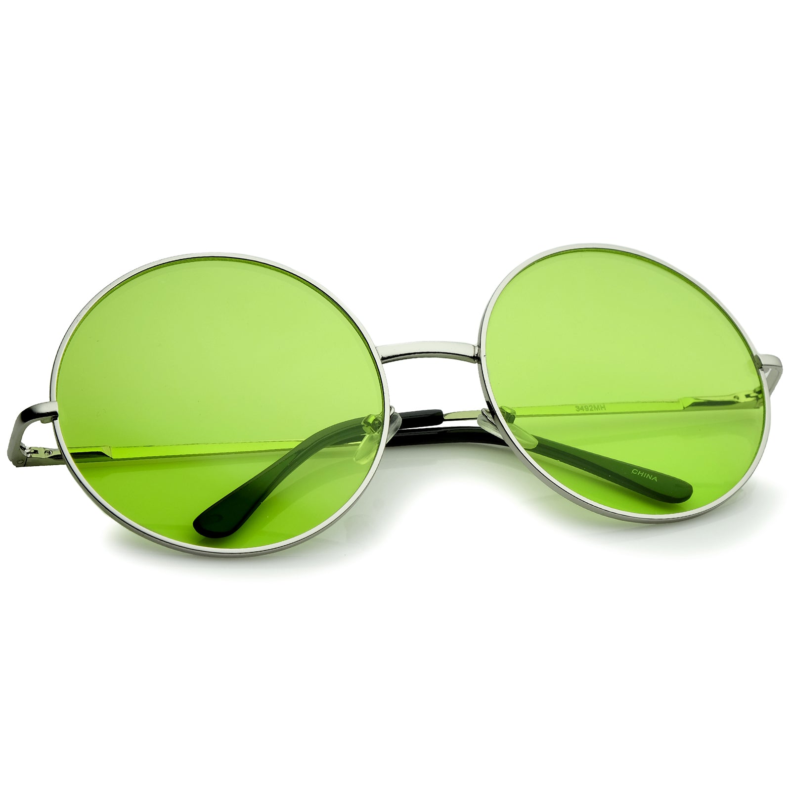 Silver / Green