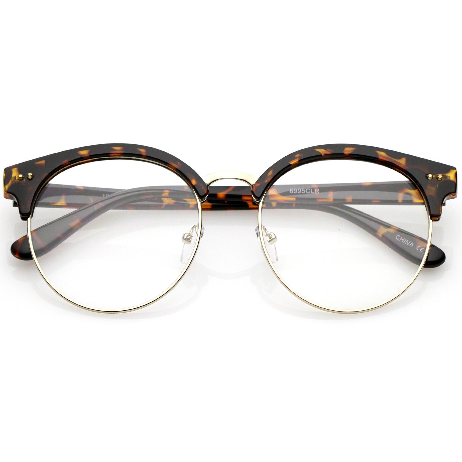 Tortoise-Gold / Clear