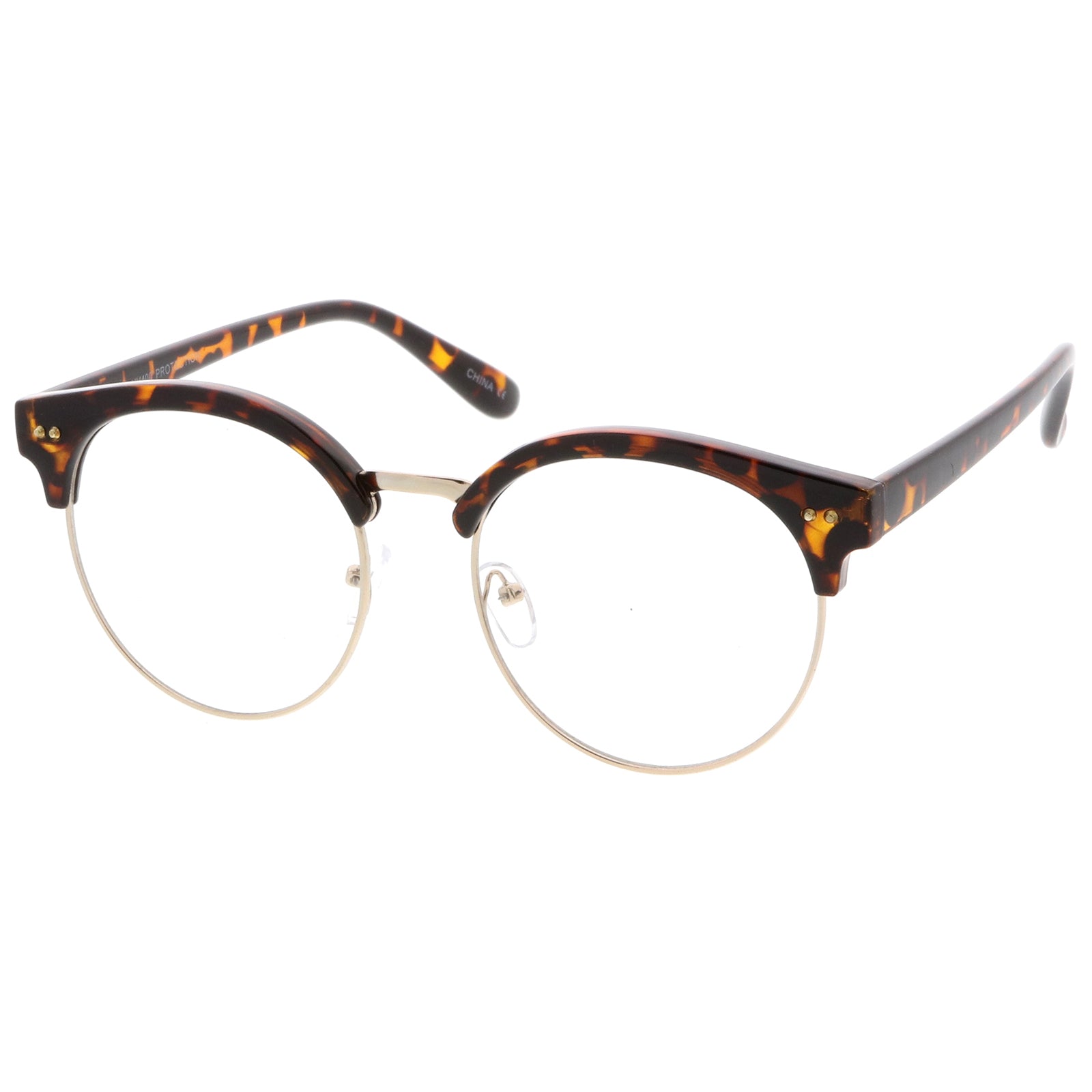 Tortoise-Gold / Clear