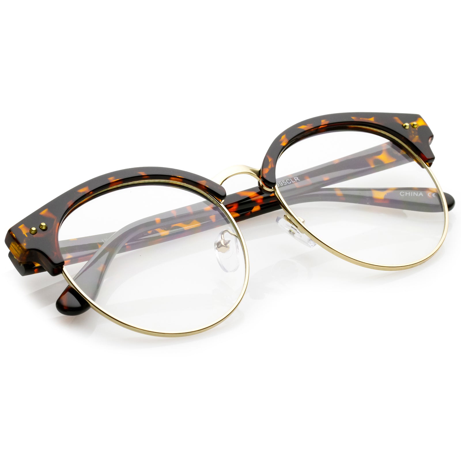 Tortoise-Gold / Clear