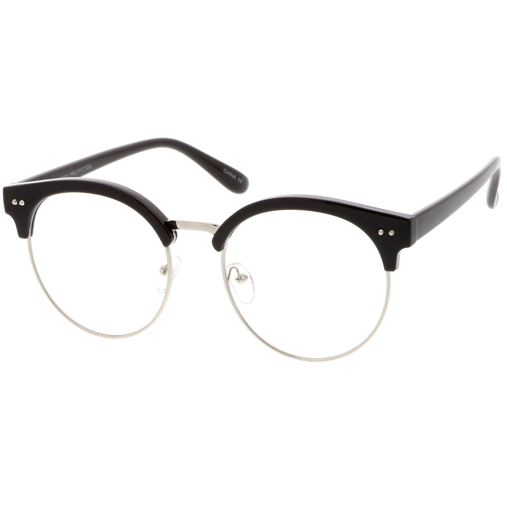 Black-Silver / Clear