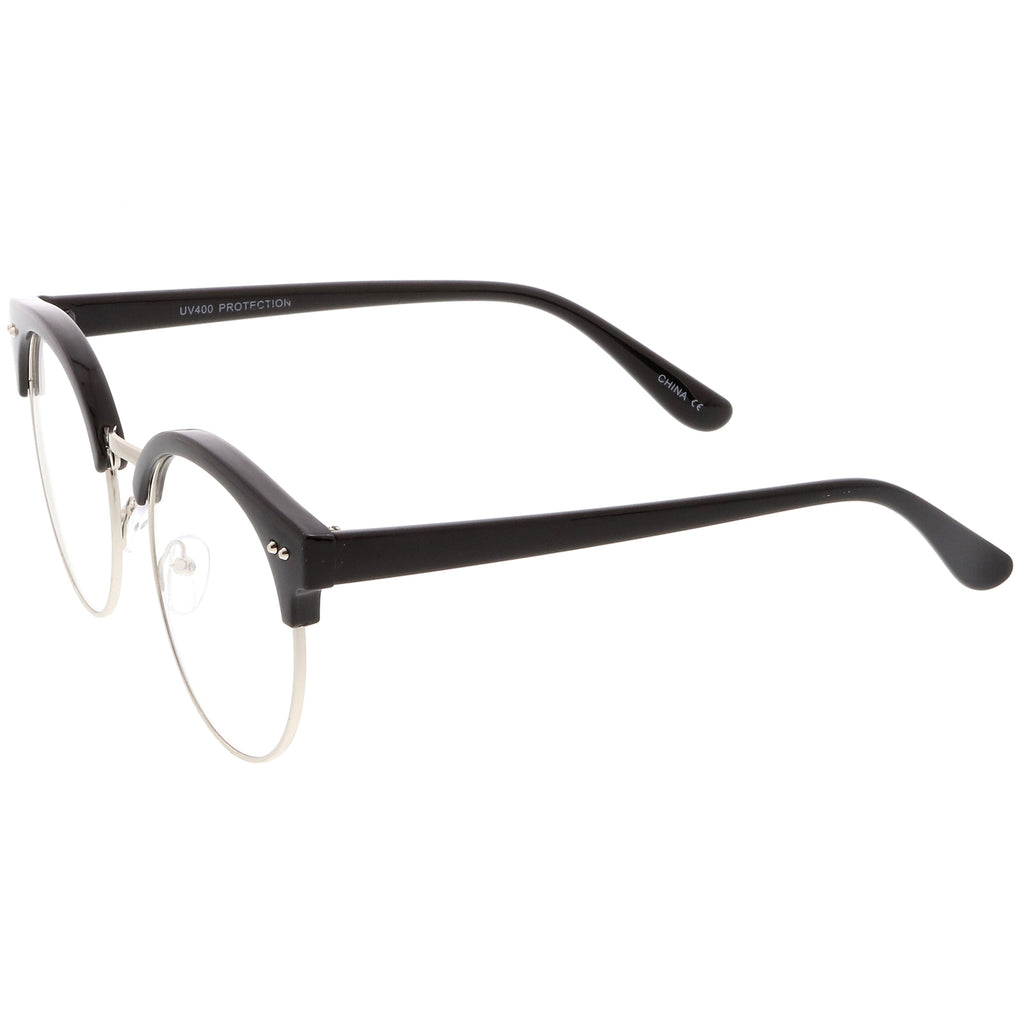 Black-Silver / Clear