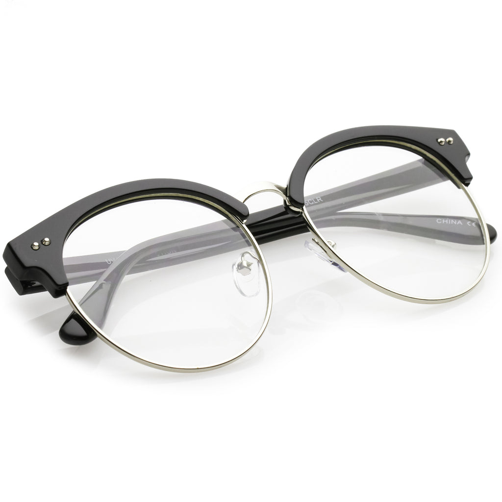 Black-Silver / Clear