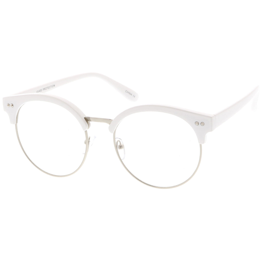 White-Silver / Clear
