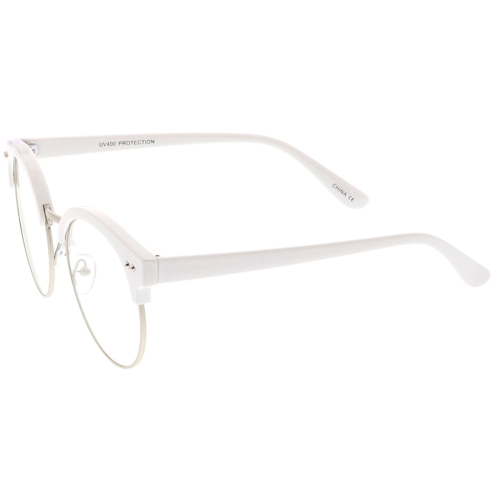 White-Silver / Clear