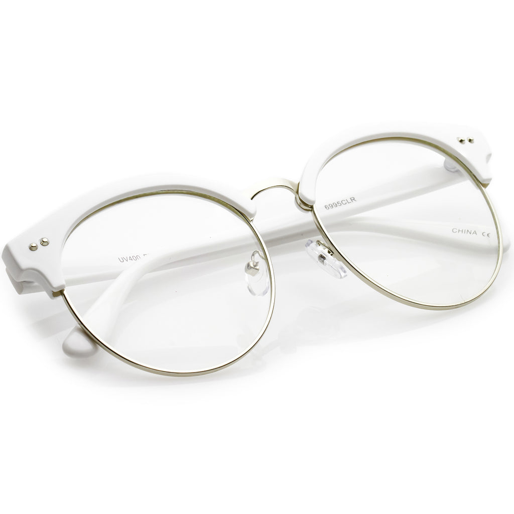White-Silver / Clear