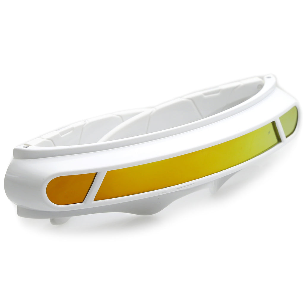 White / Orange Mirror
