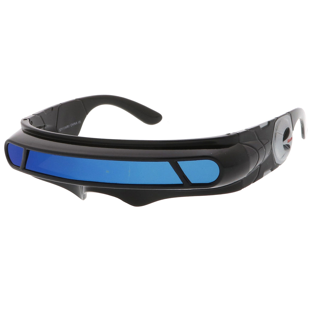 Black / Blue Mirror