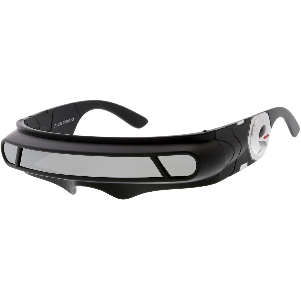 Black / Silver Mirror