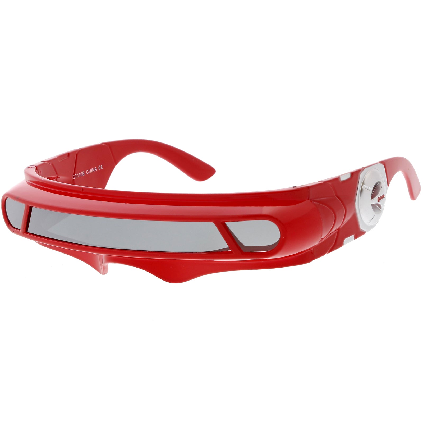 Red / Silver Mirror