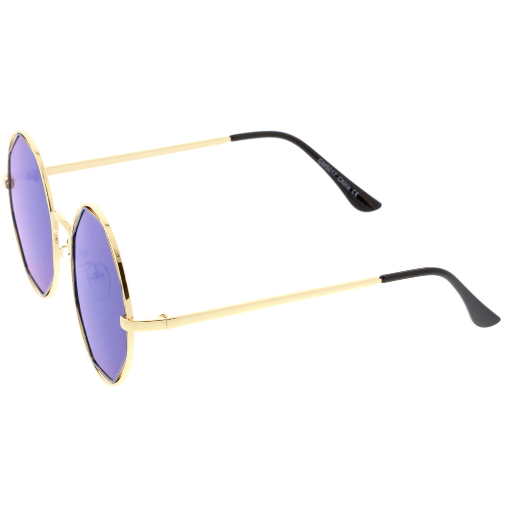 Gold-Blue / Blue Mirror