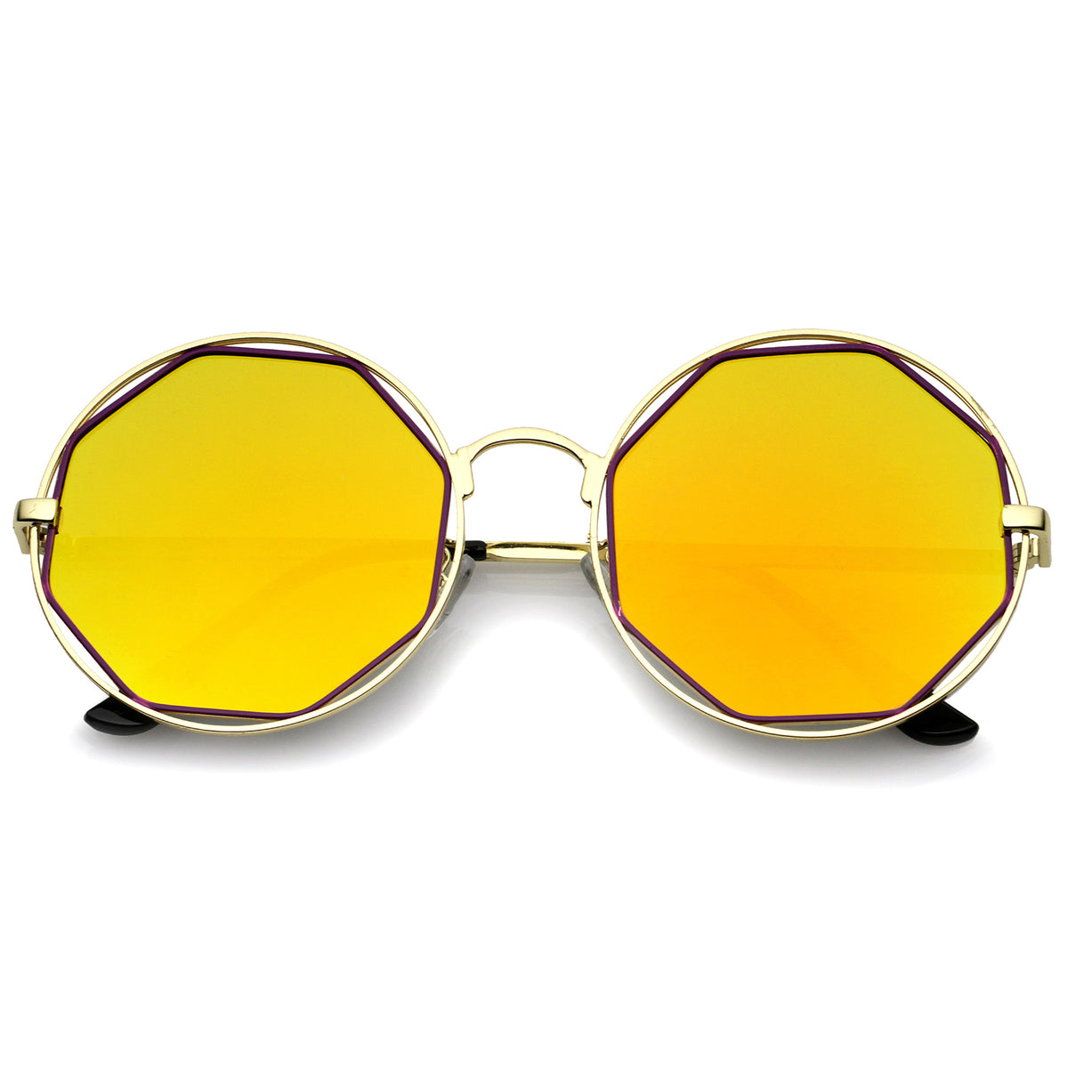 Gold-Magenta / Orange Mirror