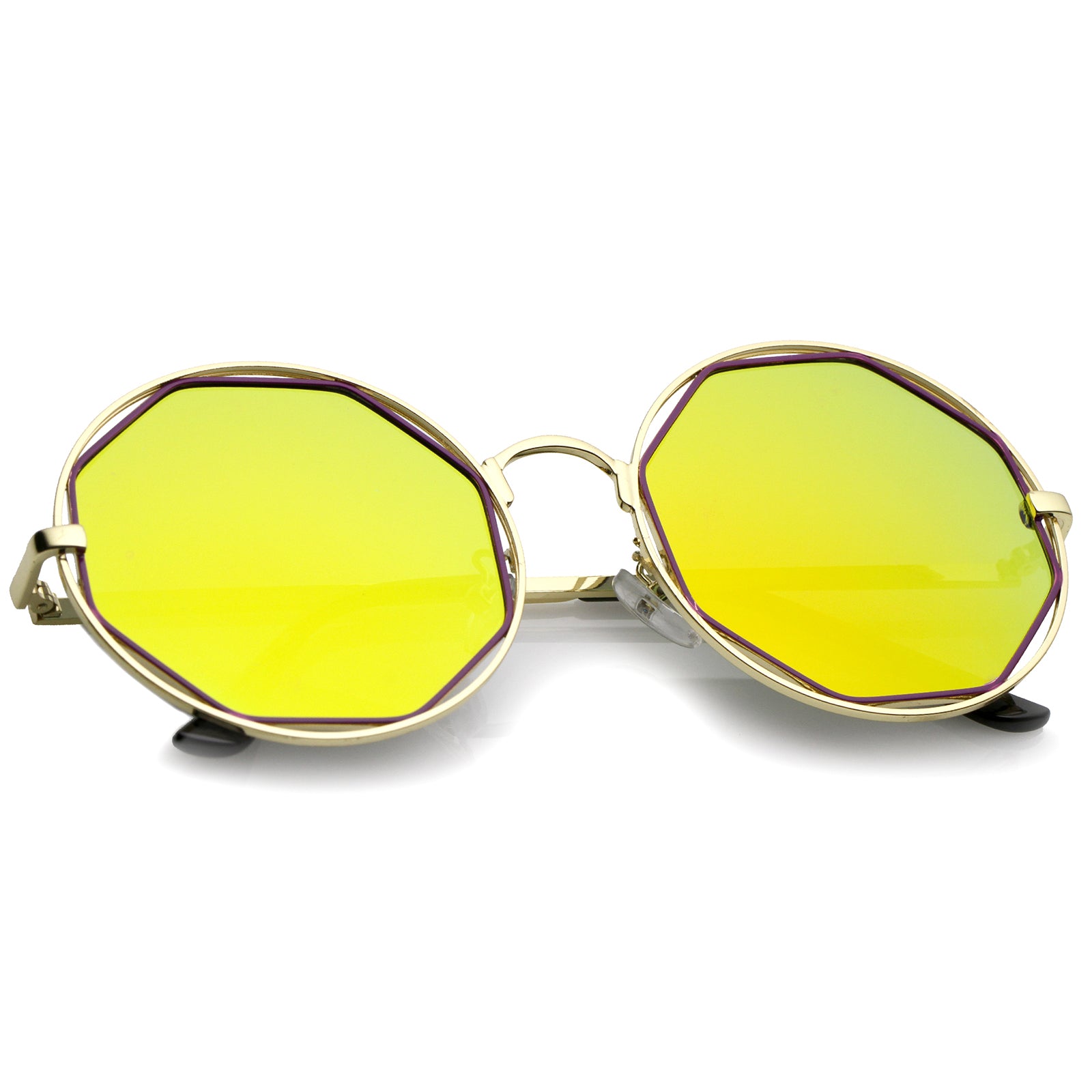 Gold-Magenta / Orange Mirror