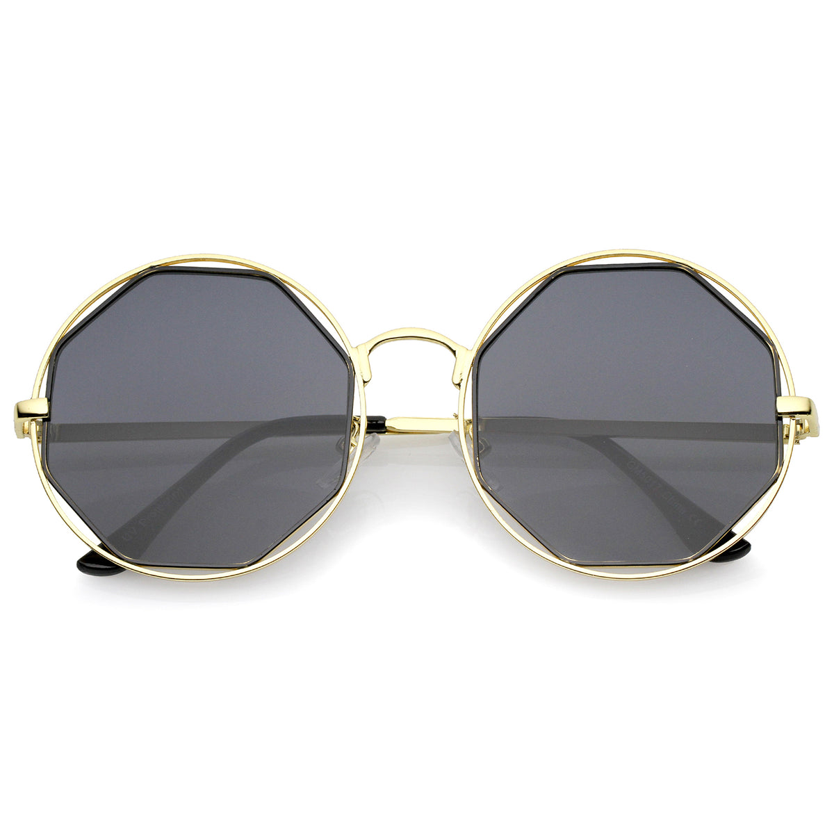 Gold-Black / Smoke Mirror