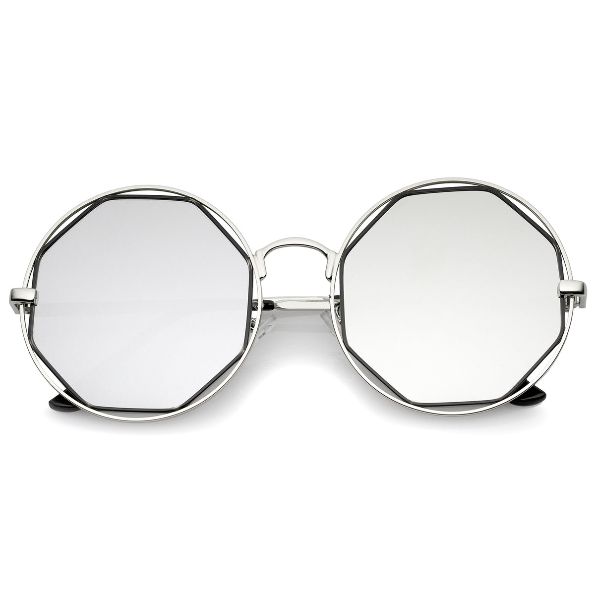 Silver-Black / Silver Mirror