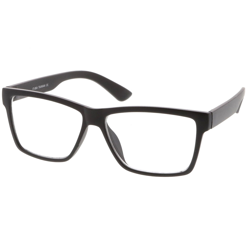 Matte Black / Clear