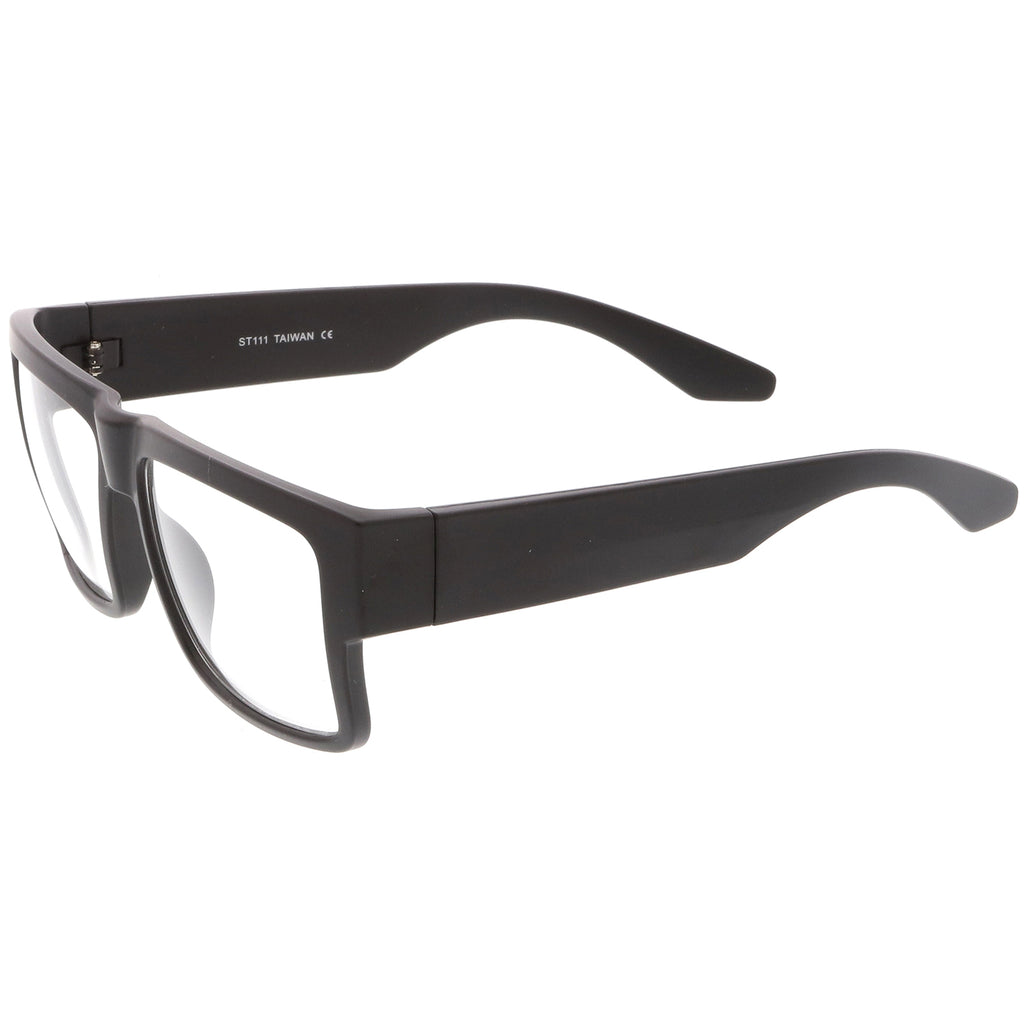 Matte Black / Clear