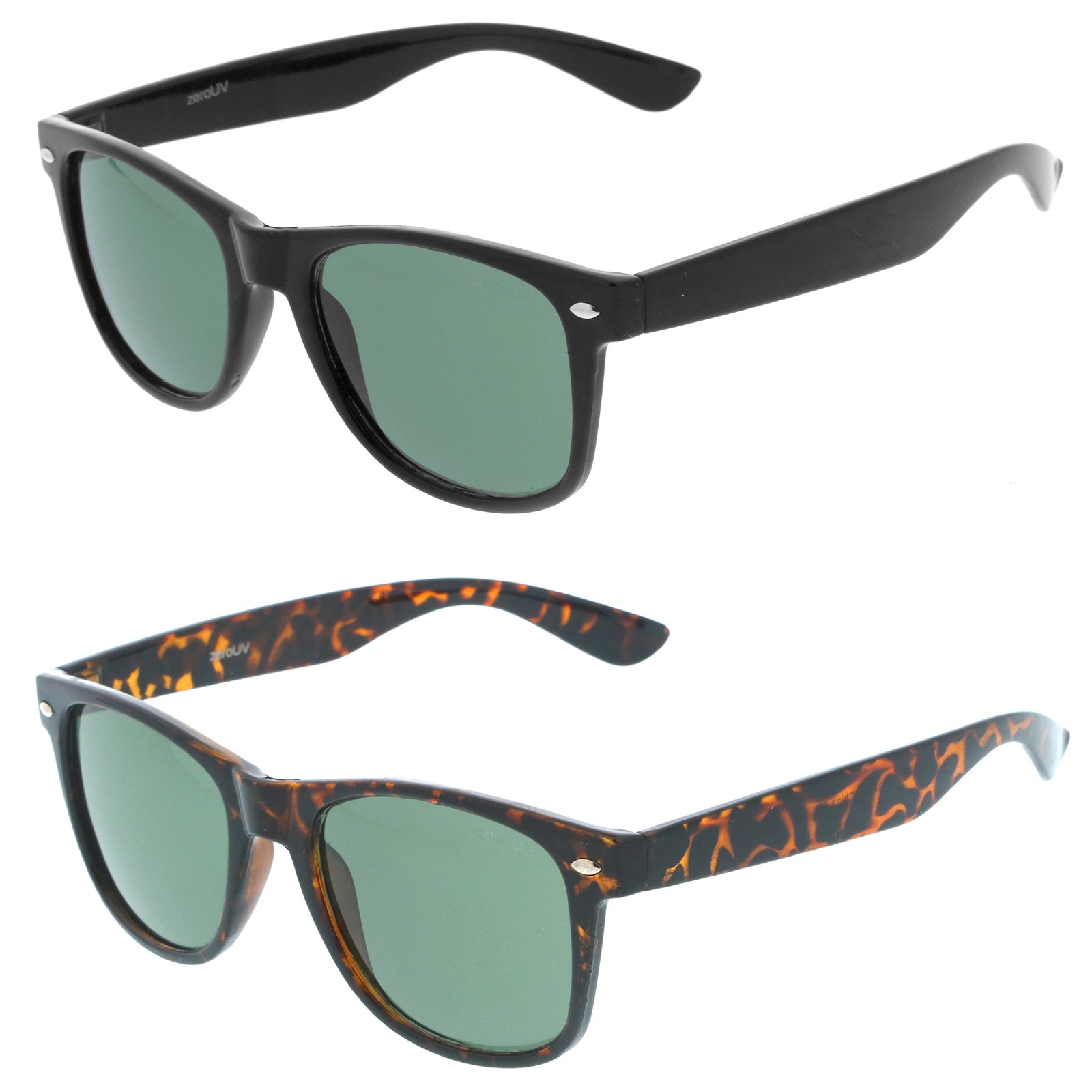 2=Pack | Tortoise & Black Glass