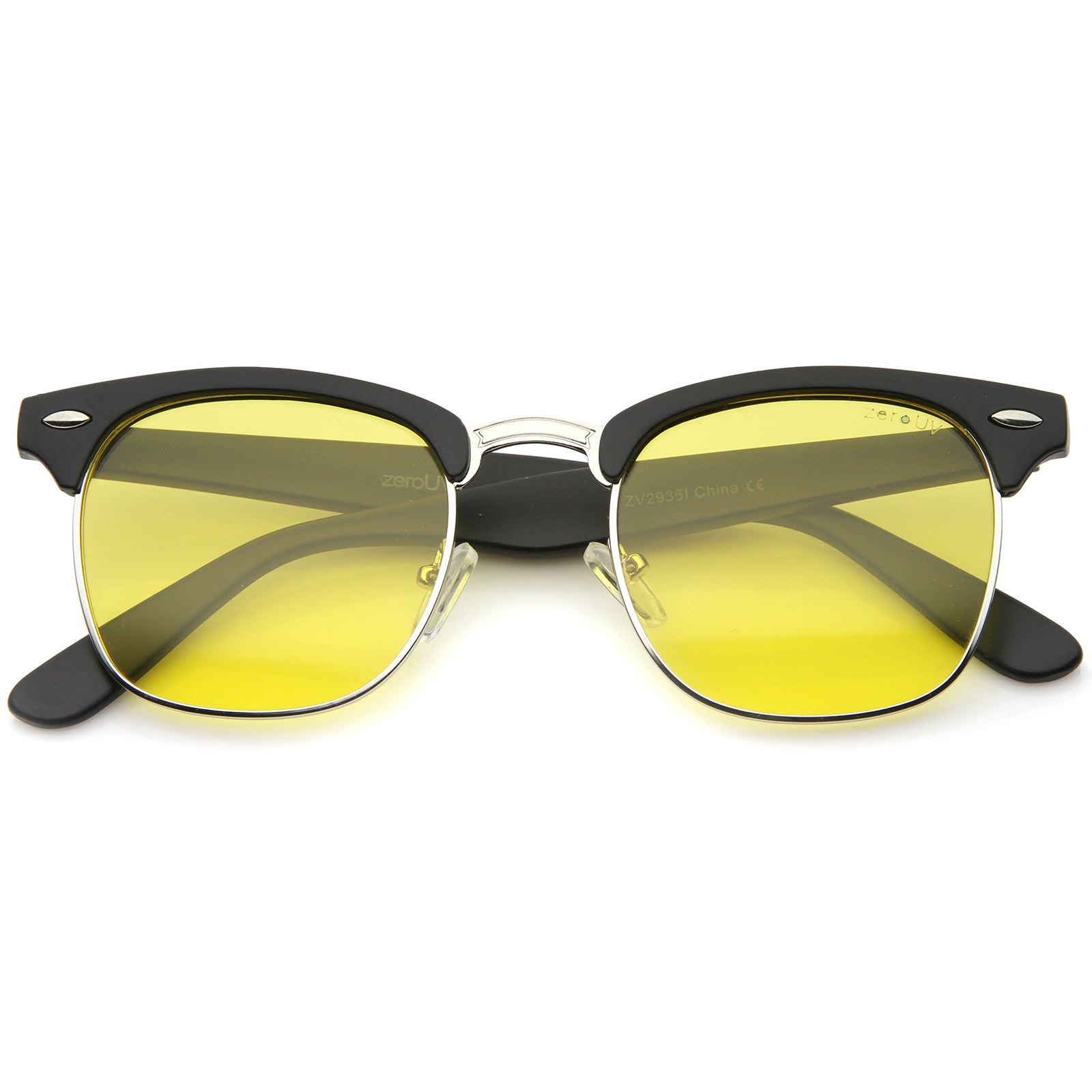 Matte Black-Silver / Yellow Polarized
