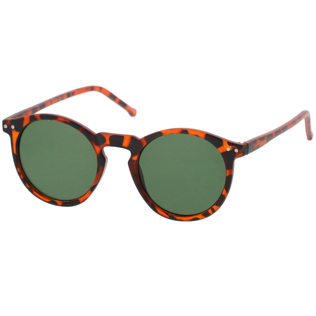 Matte Orange-Tortoise / Green