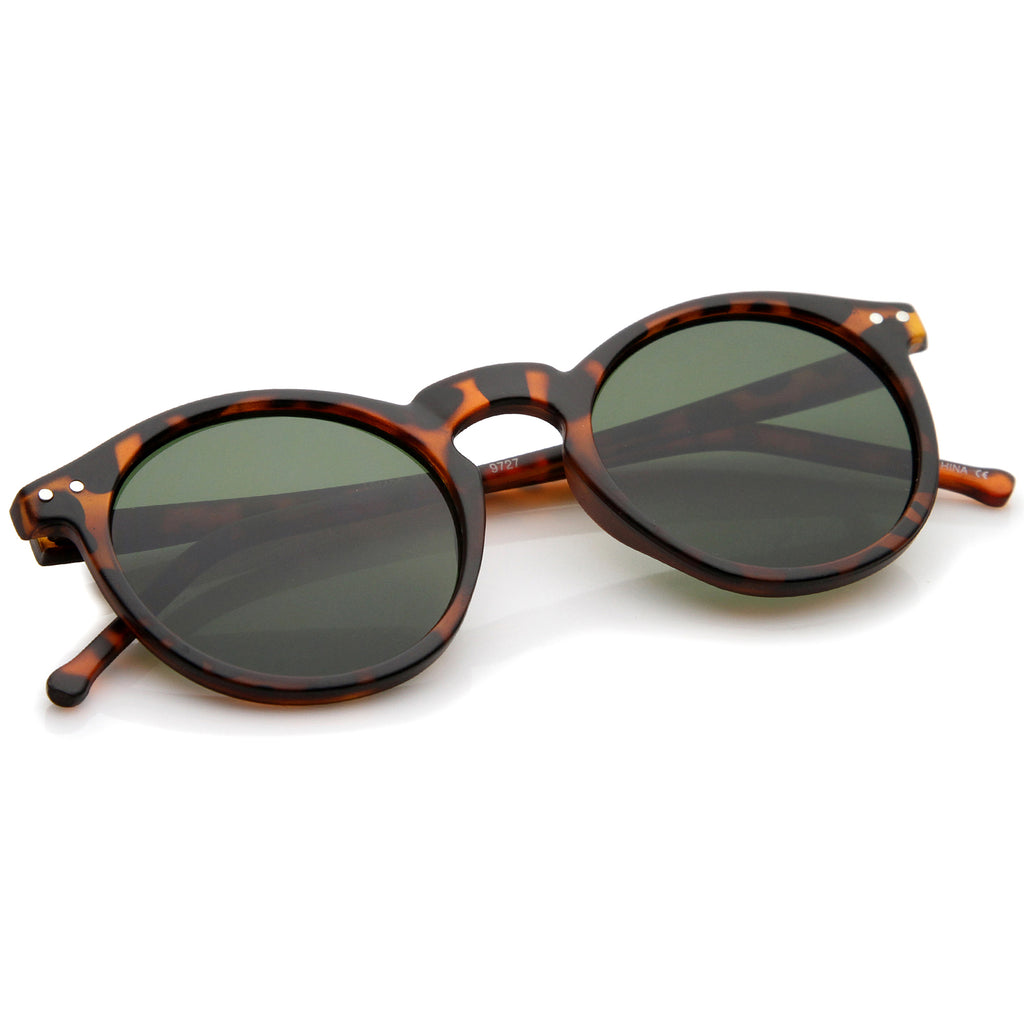 Matte Orange-Tortoise / Green