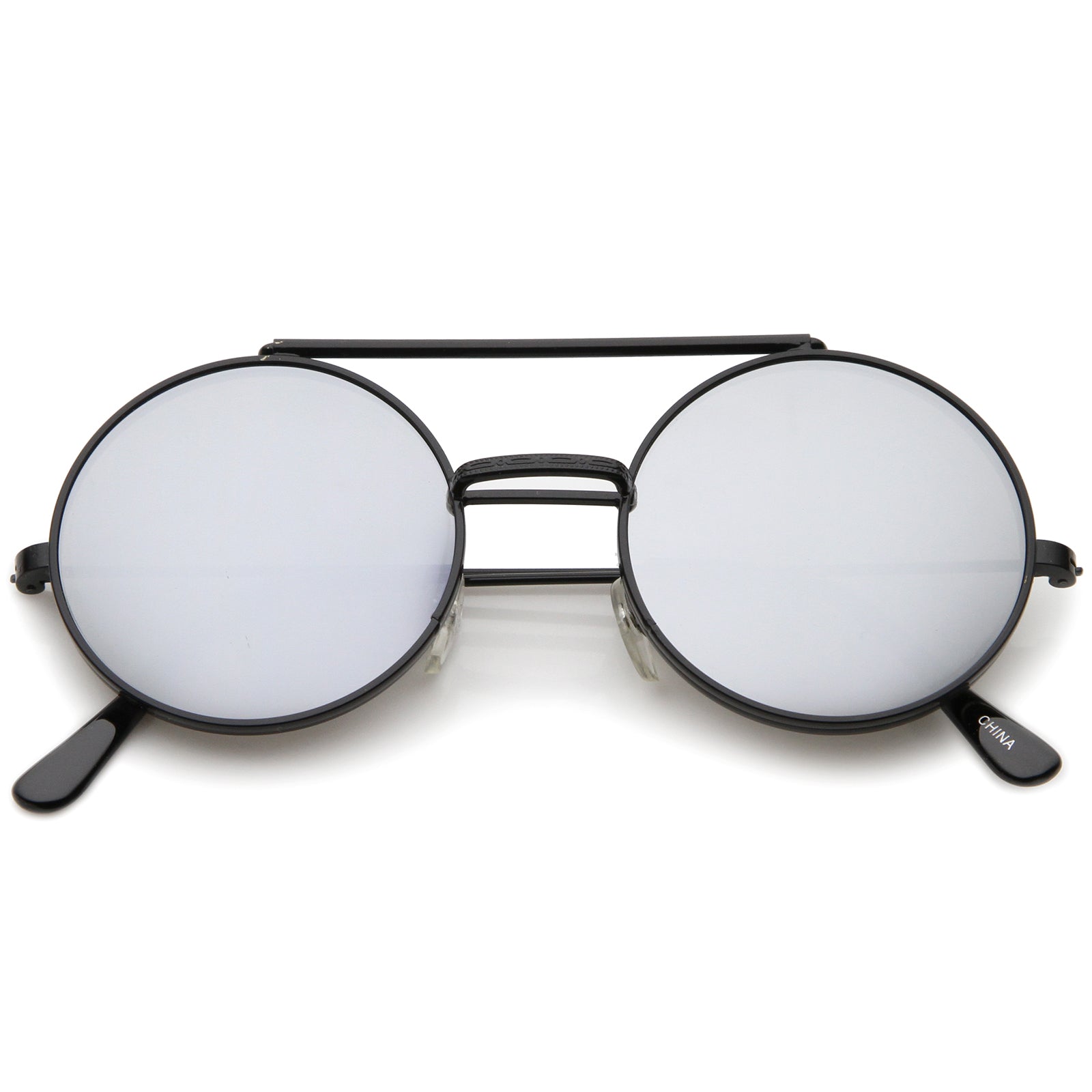 Black / Silver Mirror