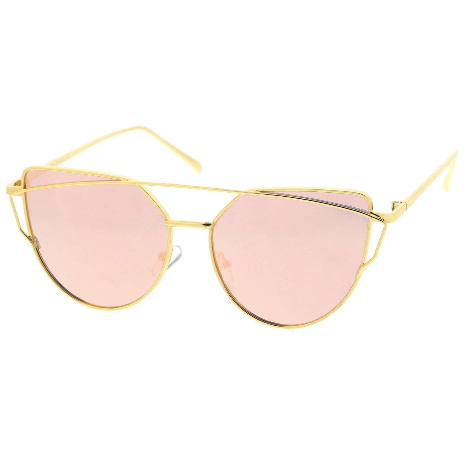 Gold / Pink Mirror