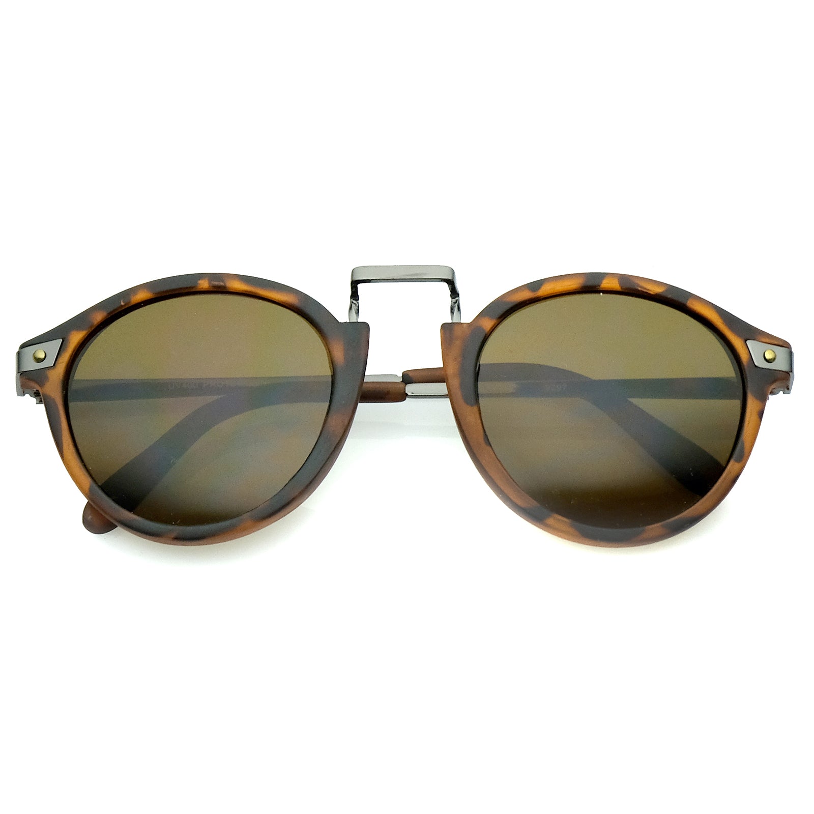 Matte Tortoise-Gunmetal / Brown