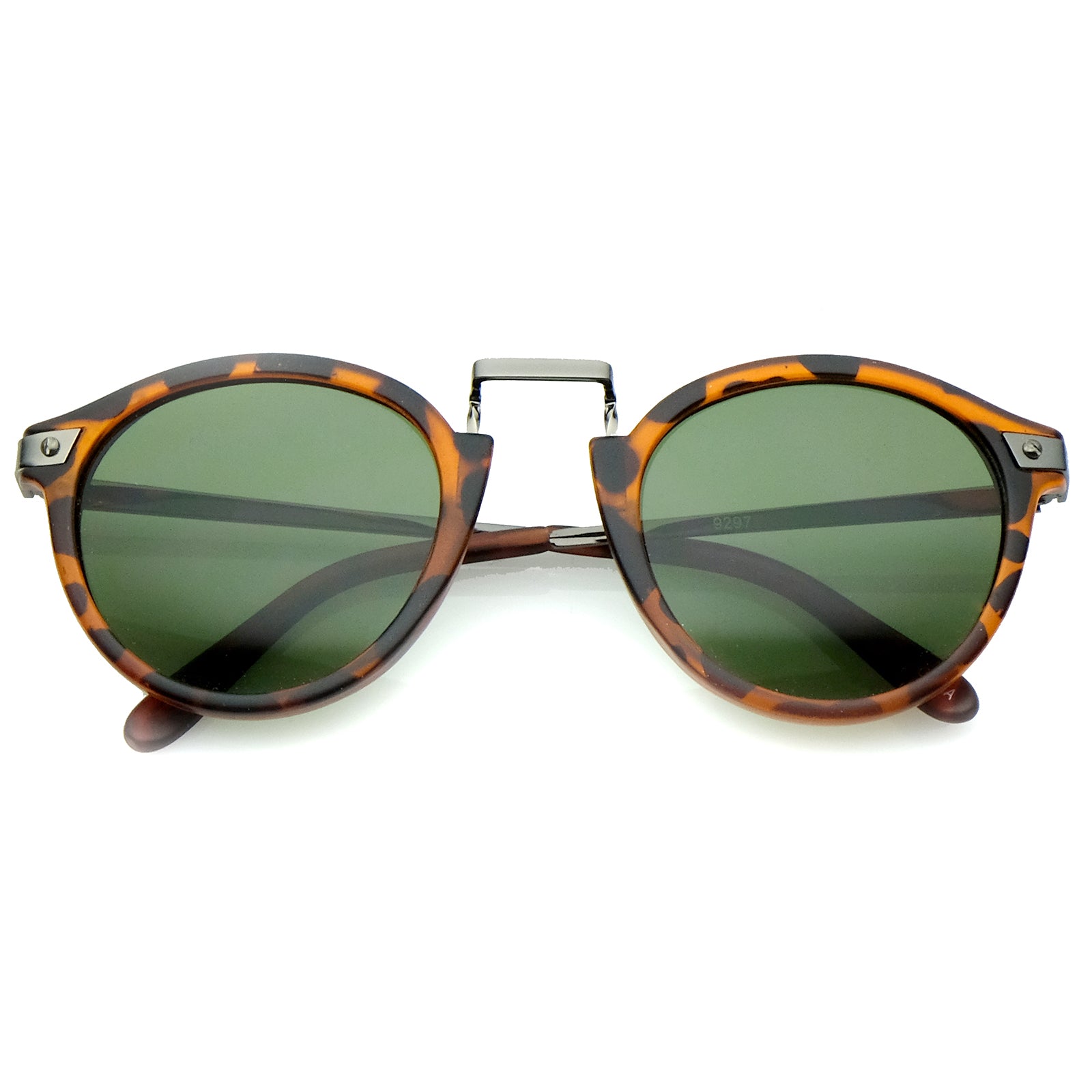 Matte Tortoise-Gunmetal / Green