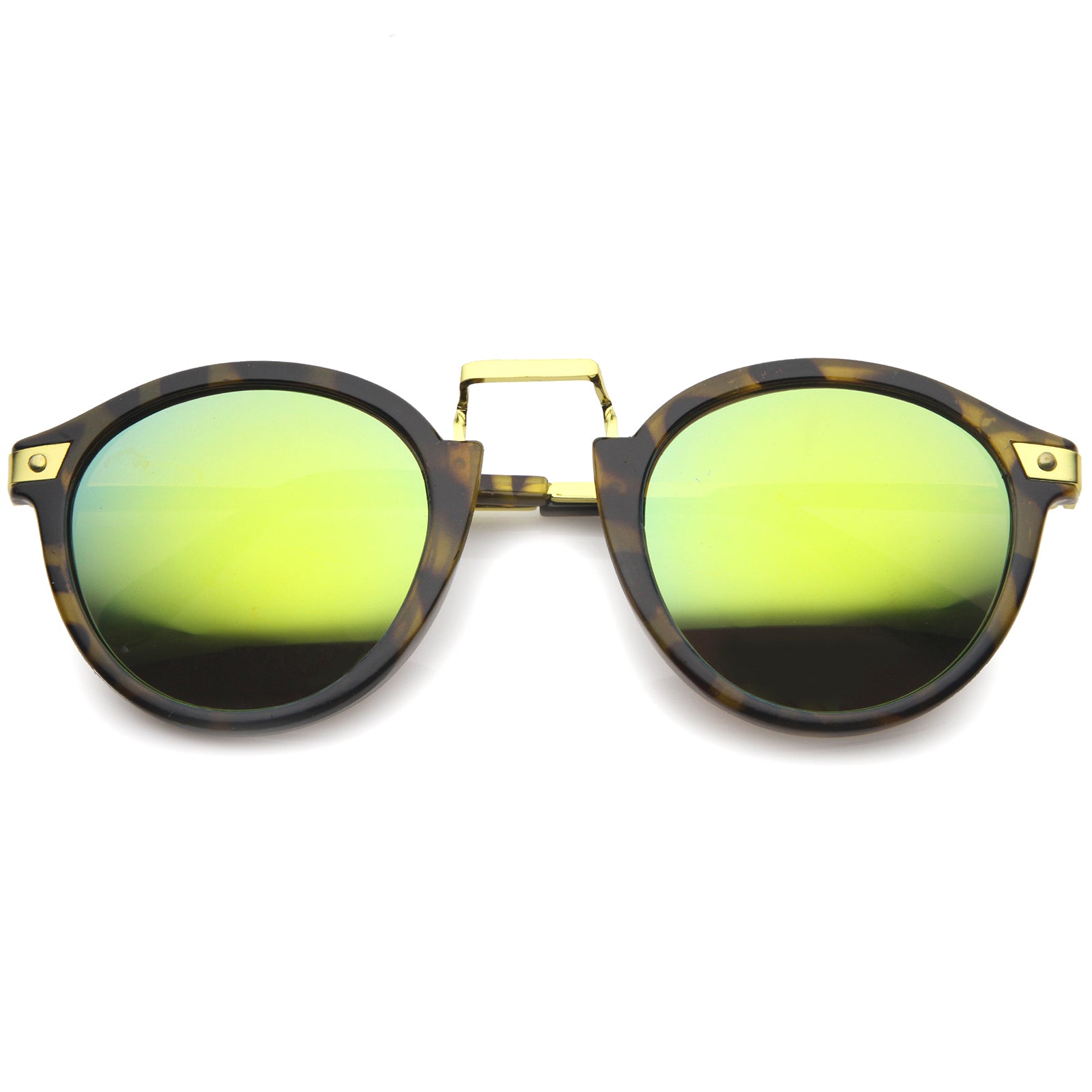 Matte Yellow-Tortoise-Gold / Yellow Mirror