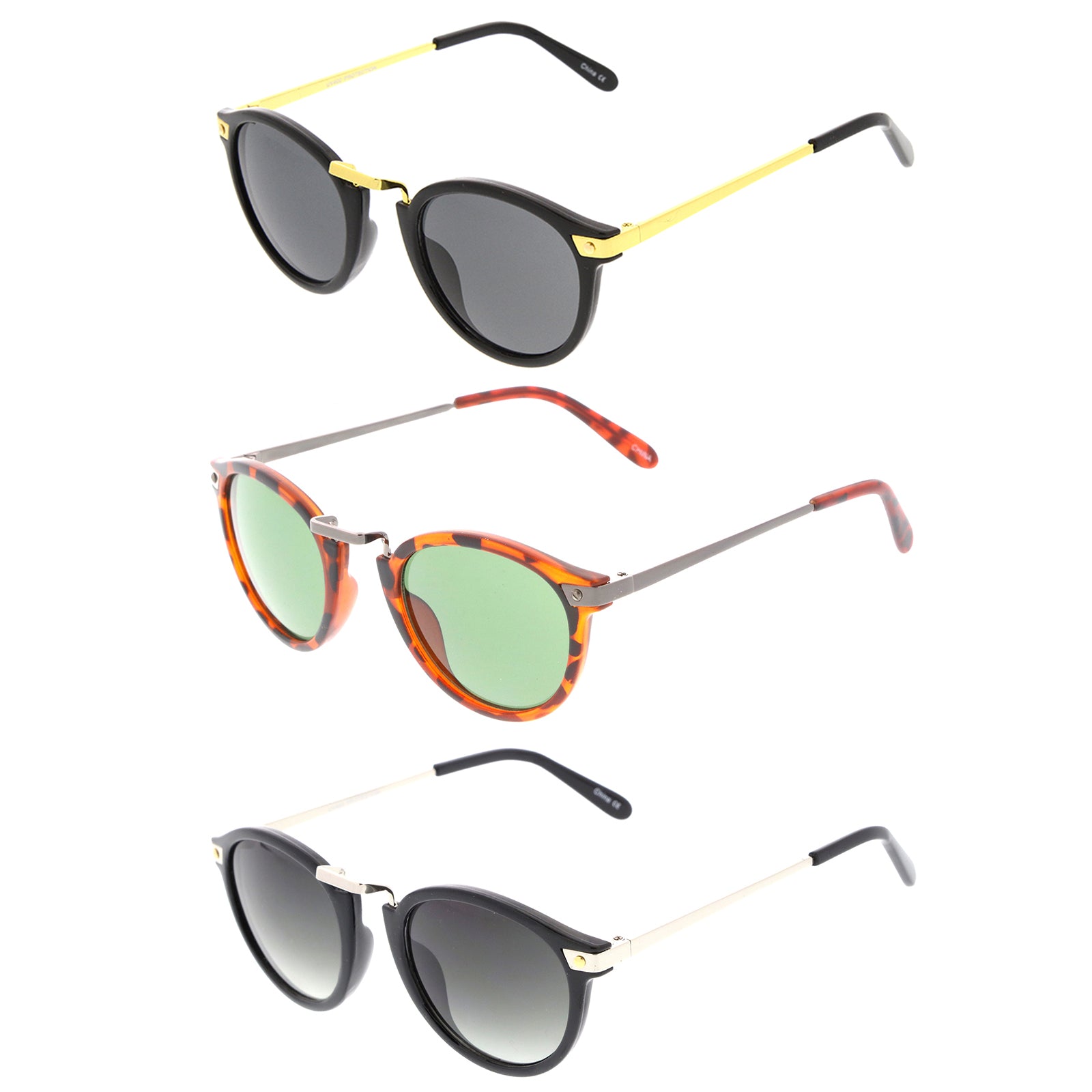 3-Pack|S.Blk-Gld/Smk+S.Blk-Sil/Lav+M.TT-Gnmtl/Grn