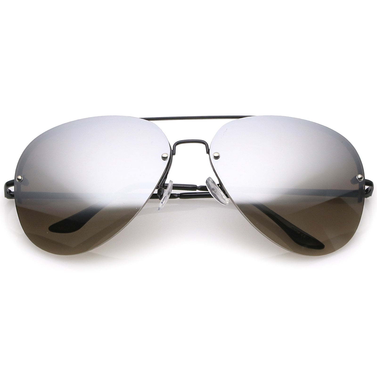 Black / Silver Mirror