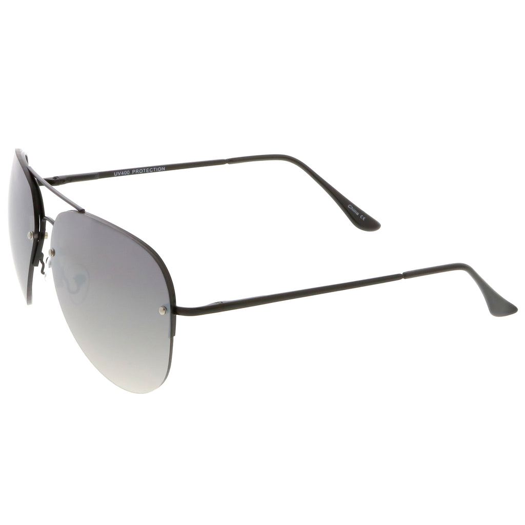 Black / Silver Mirror