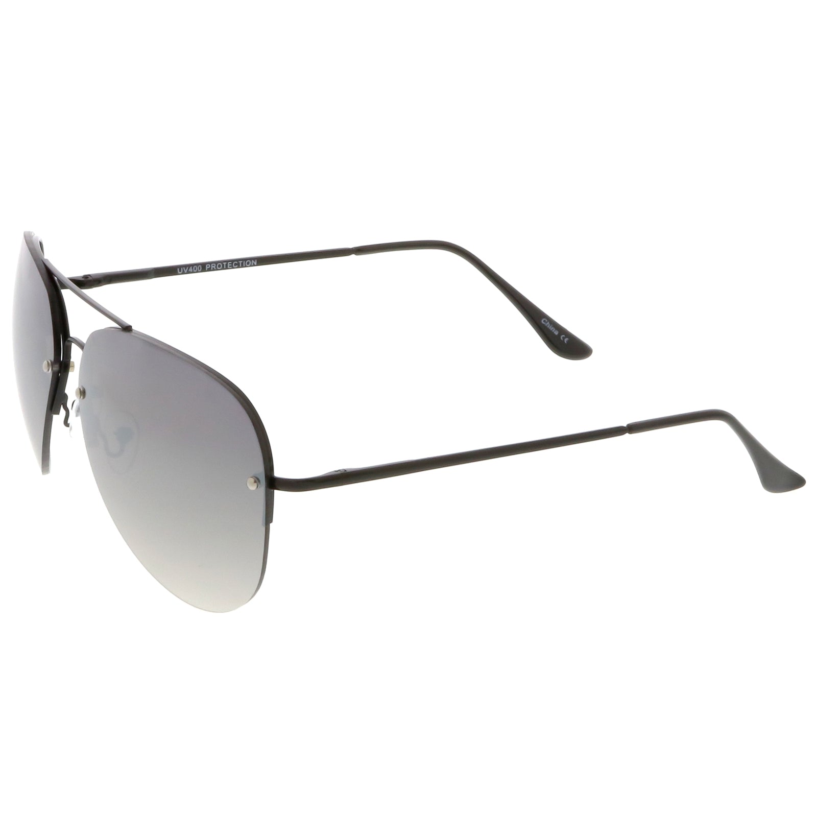 Black / Silver Mirror