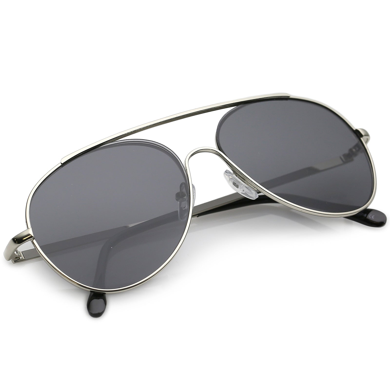 Smoke Aviator Glasses, Gray