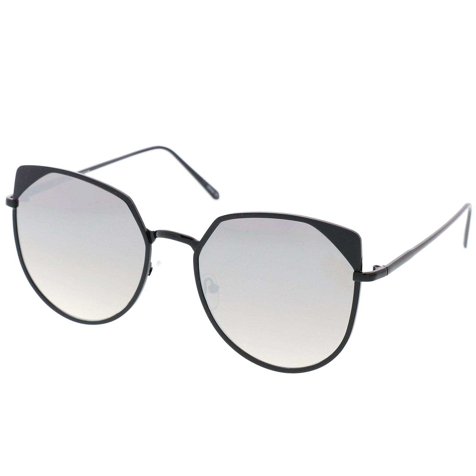 Black / Silver Mirror
