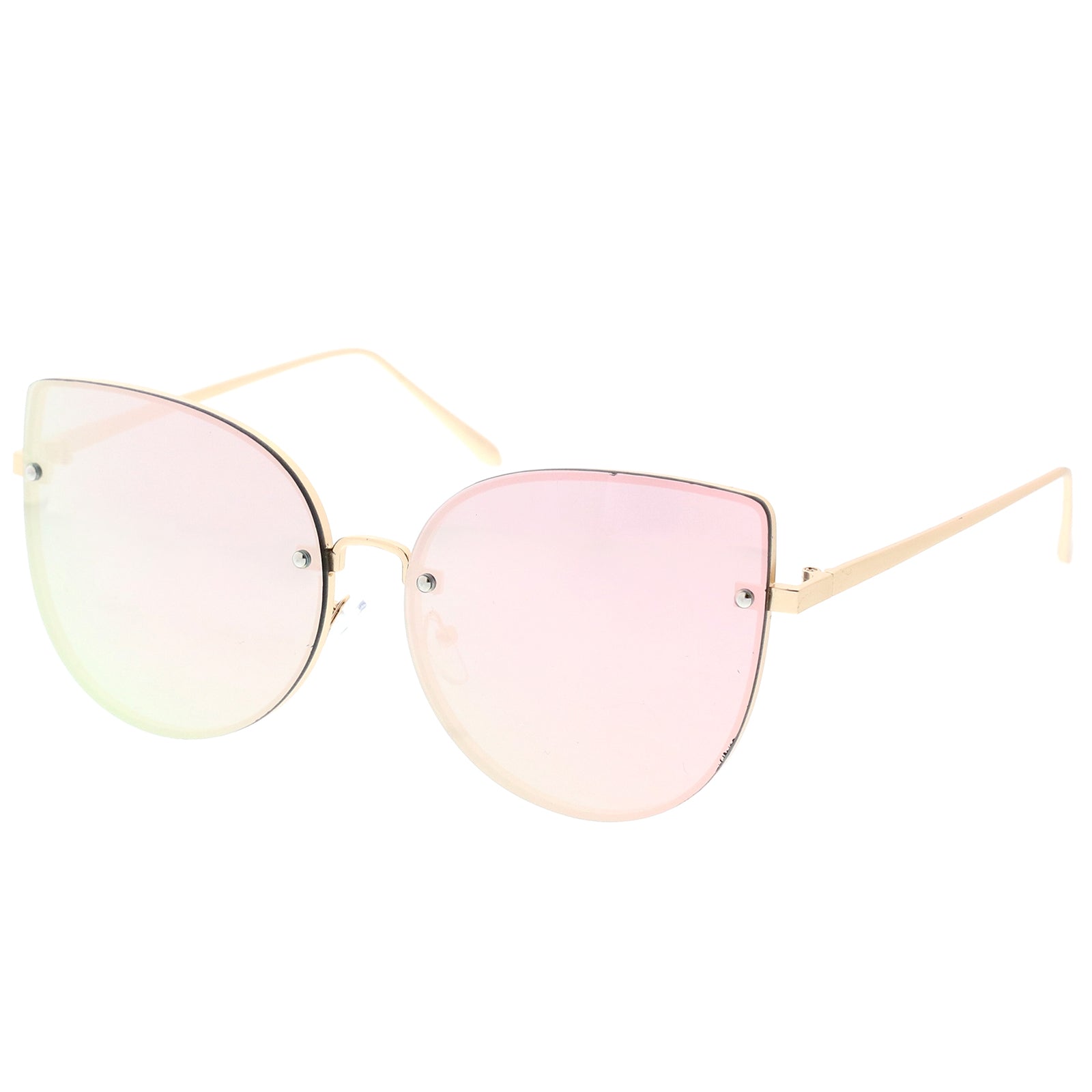 Gold / Pink Mirror