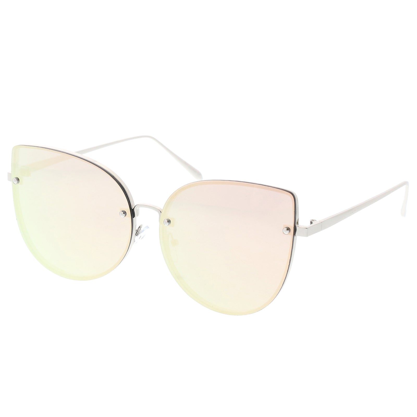 Silver / Gold Pink Mirror