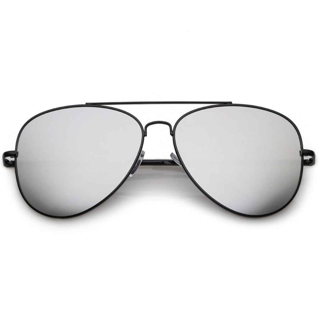 Black / Silver Mirror