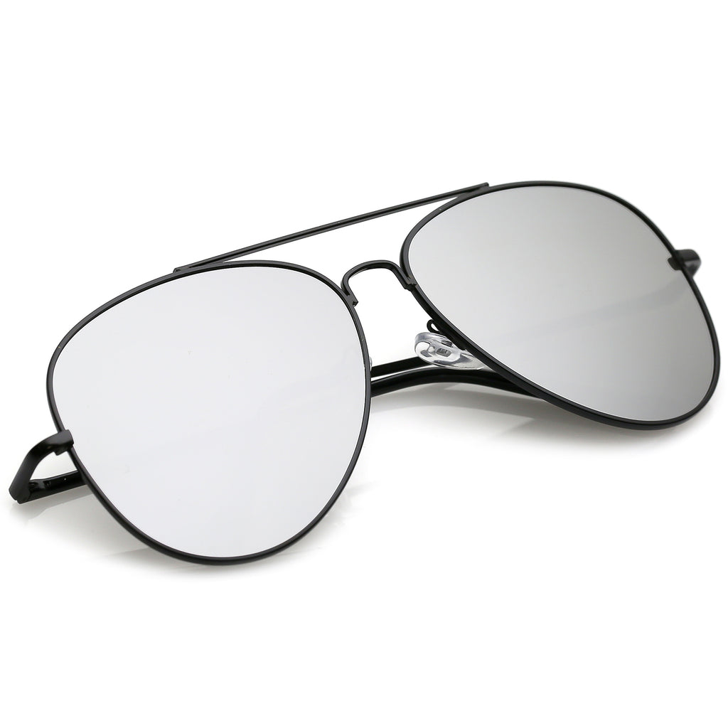 Black / Silver Mirror